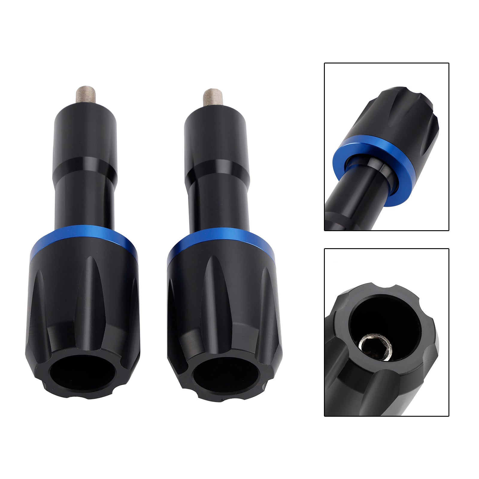 2021-2023 Yamaha YZF-R7 YZF R7 Aluminium Ramka Crash Slider Ochrona Niebieska