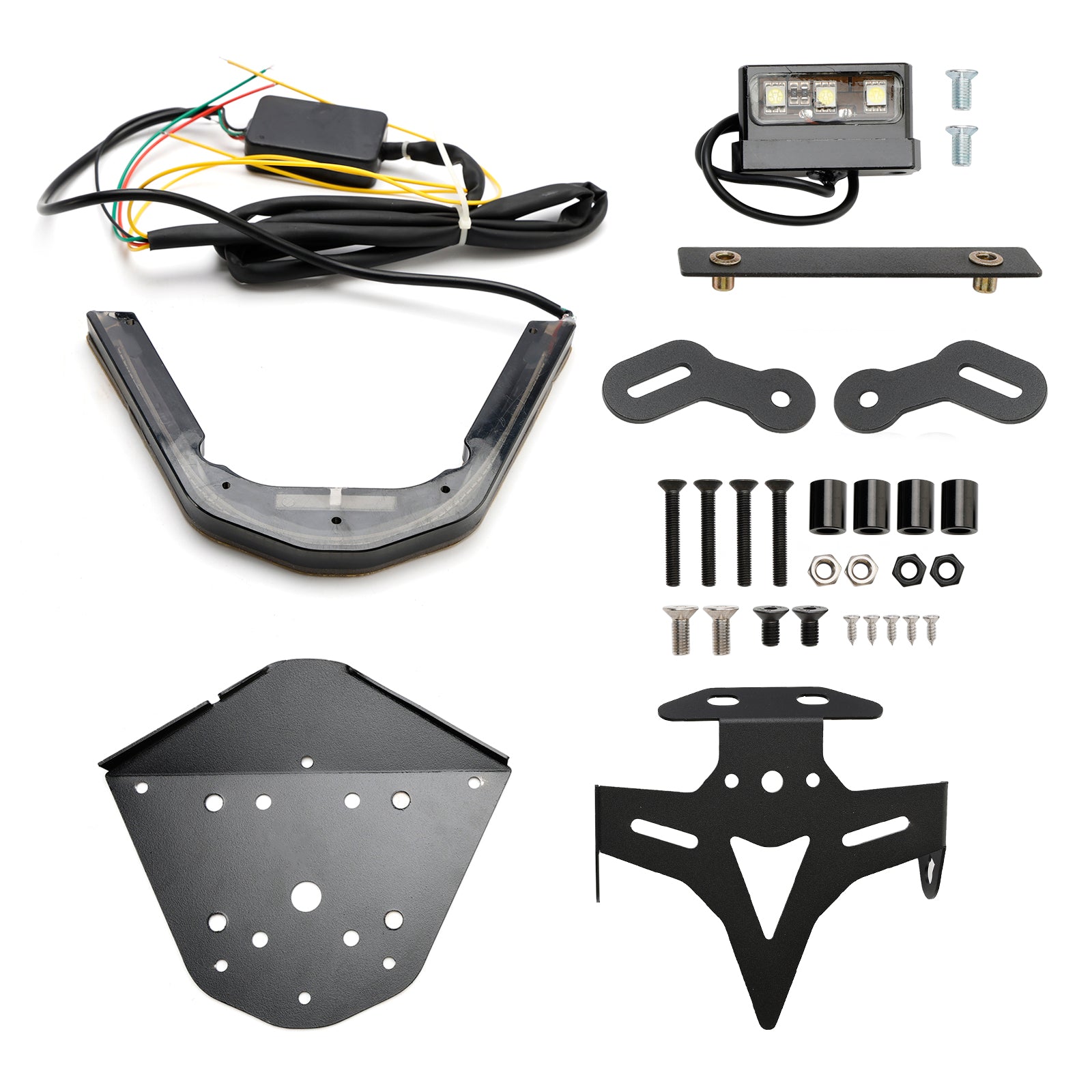 21-24 BMW S1000RR Aluminum Alloy License Plate Holder Bracket