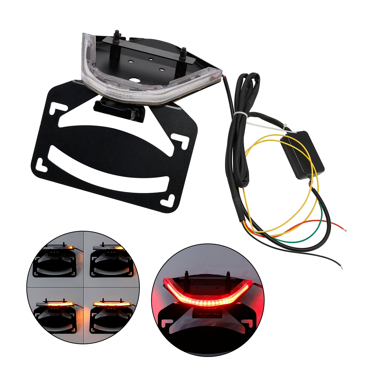 21-24 BMW S1000RR License Plate Holder Frame Bracket