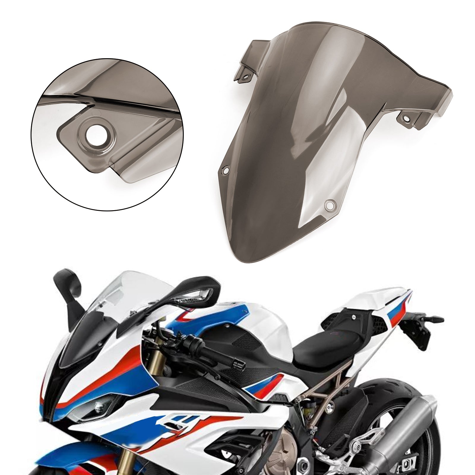 19-22 BMW S1000RR frontrute frontrute røyk