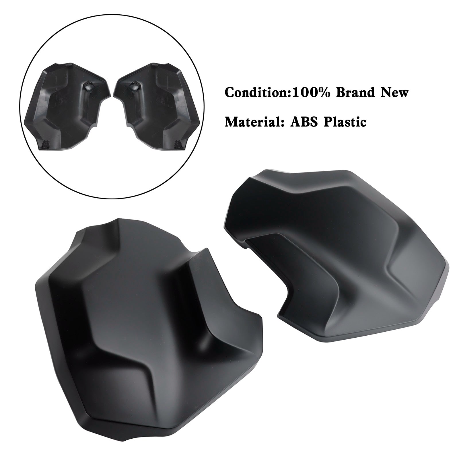 18-23 BMW R1250GS Adv Boczna ramka Fairing Fairing Cowl Strażnik pokrywa chłodnicy