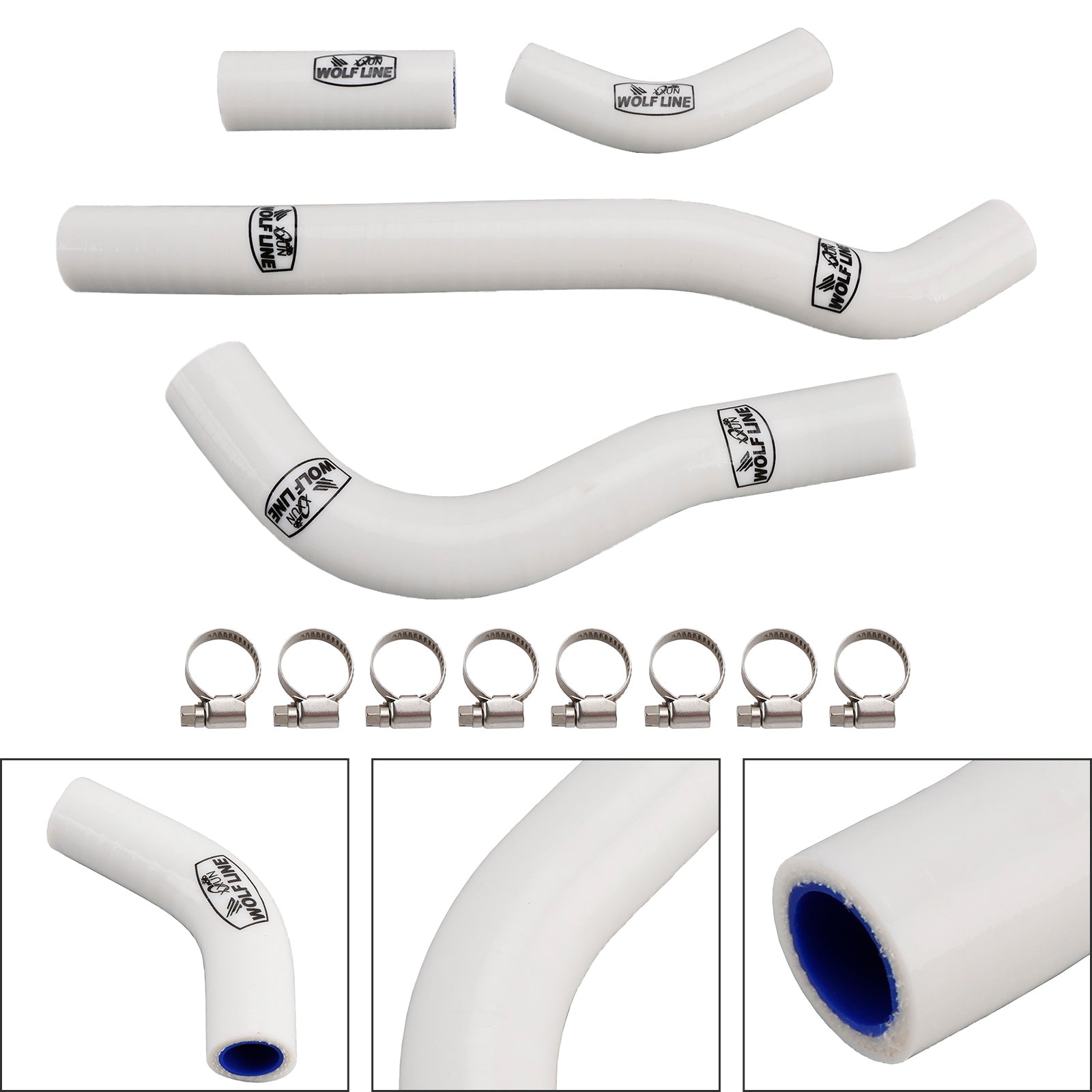 2022-2025 Honda CRF250R CRF250RX Silicone Radiator coolant Hose