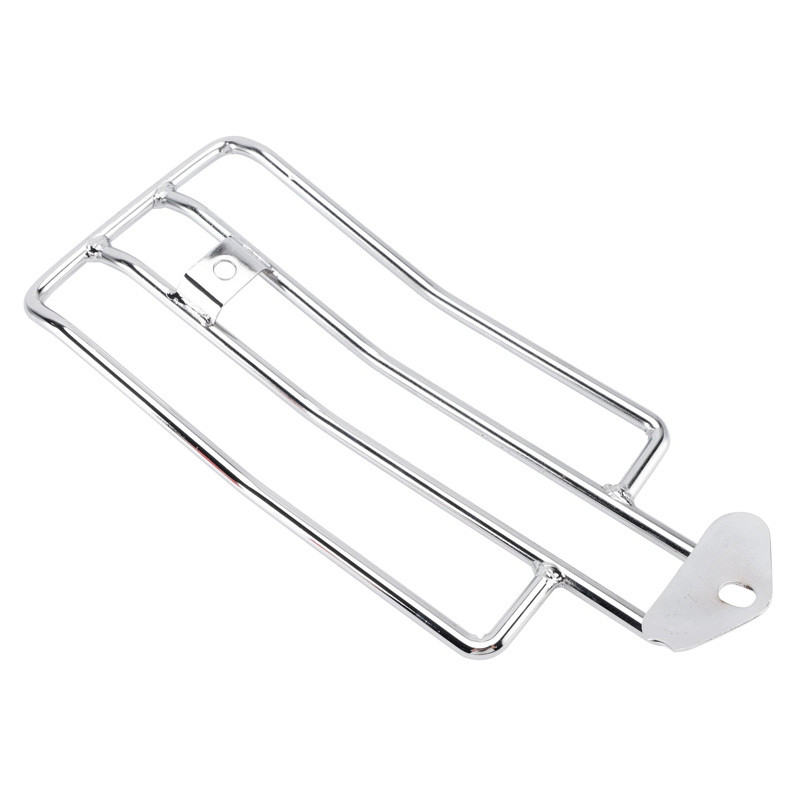 1985-2003 Sportster XL XLH 883 1200 Custom Chrome Solo Seat Luggage Rack