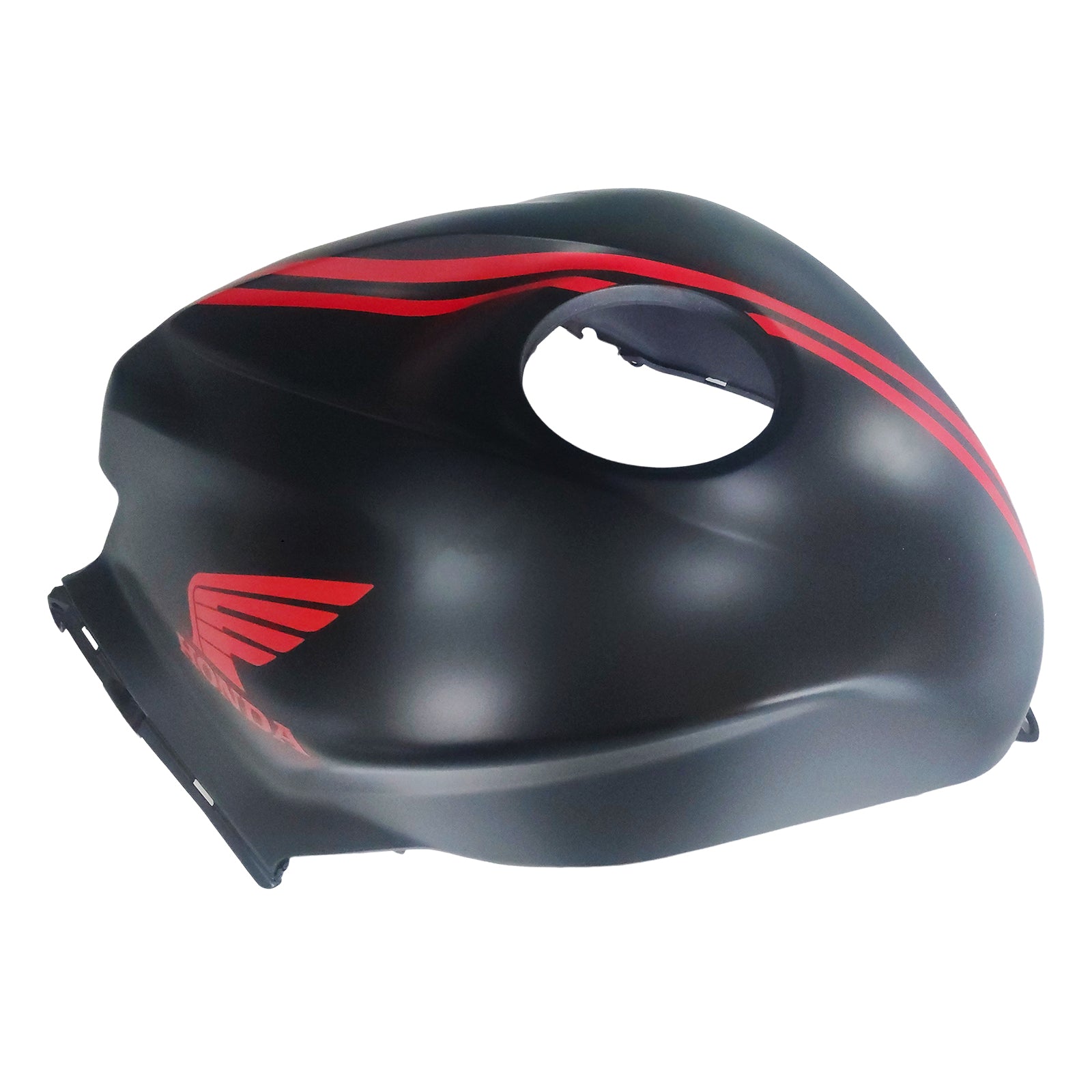 Amotopart 2007-2008 Honda CBR600RR Matte Black Red Fairing Kit