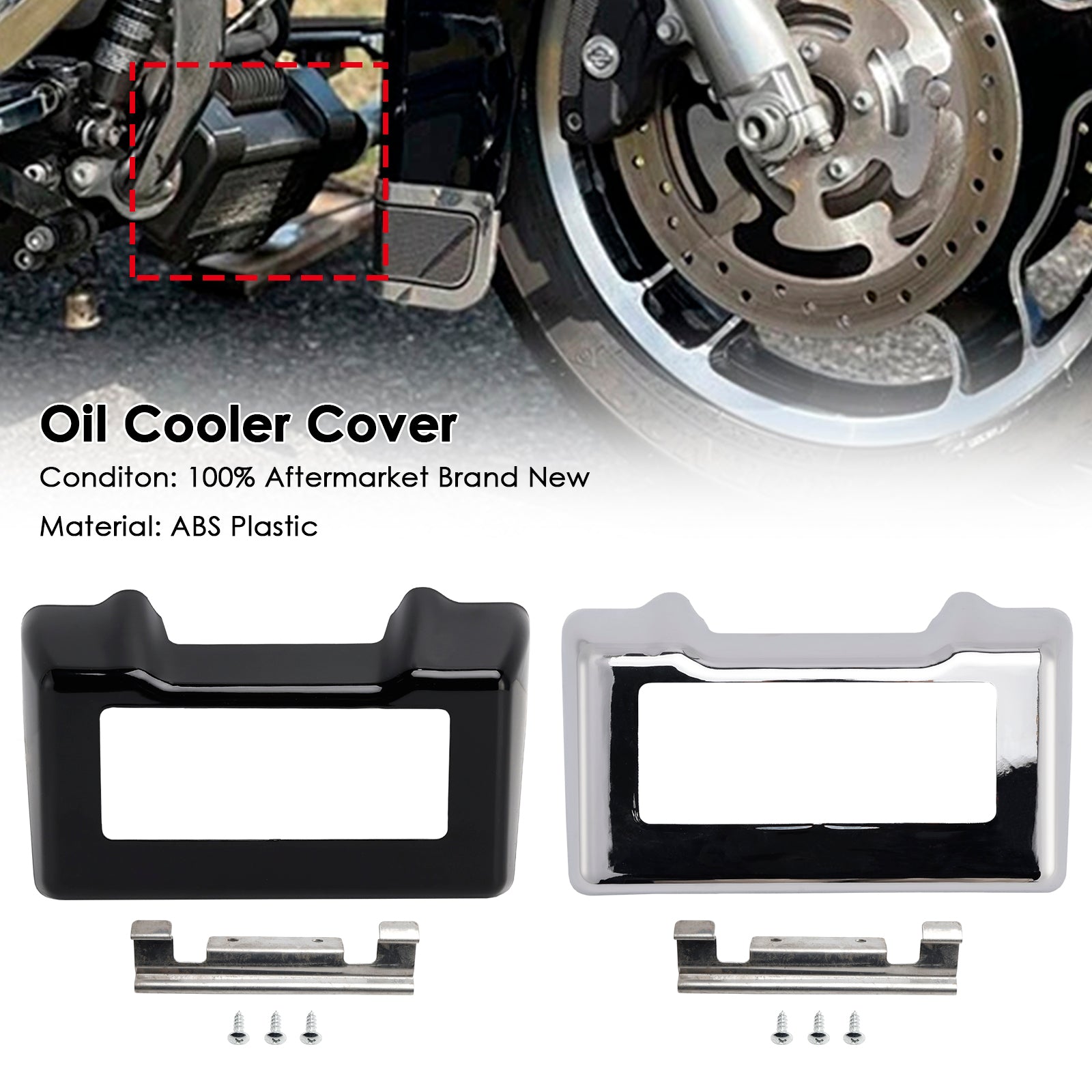 2011-2016 Touring Road King Street Glide Oil Cooler Cover