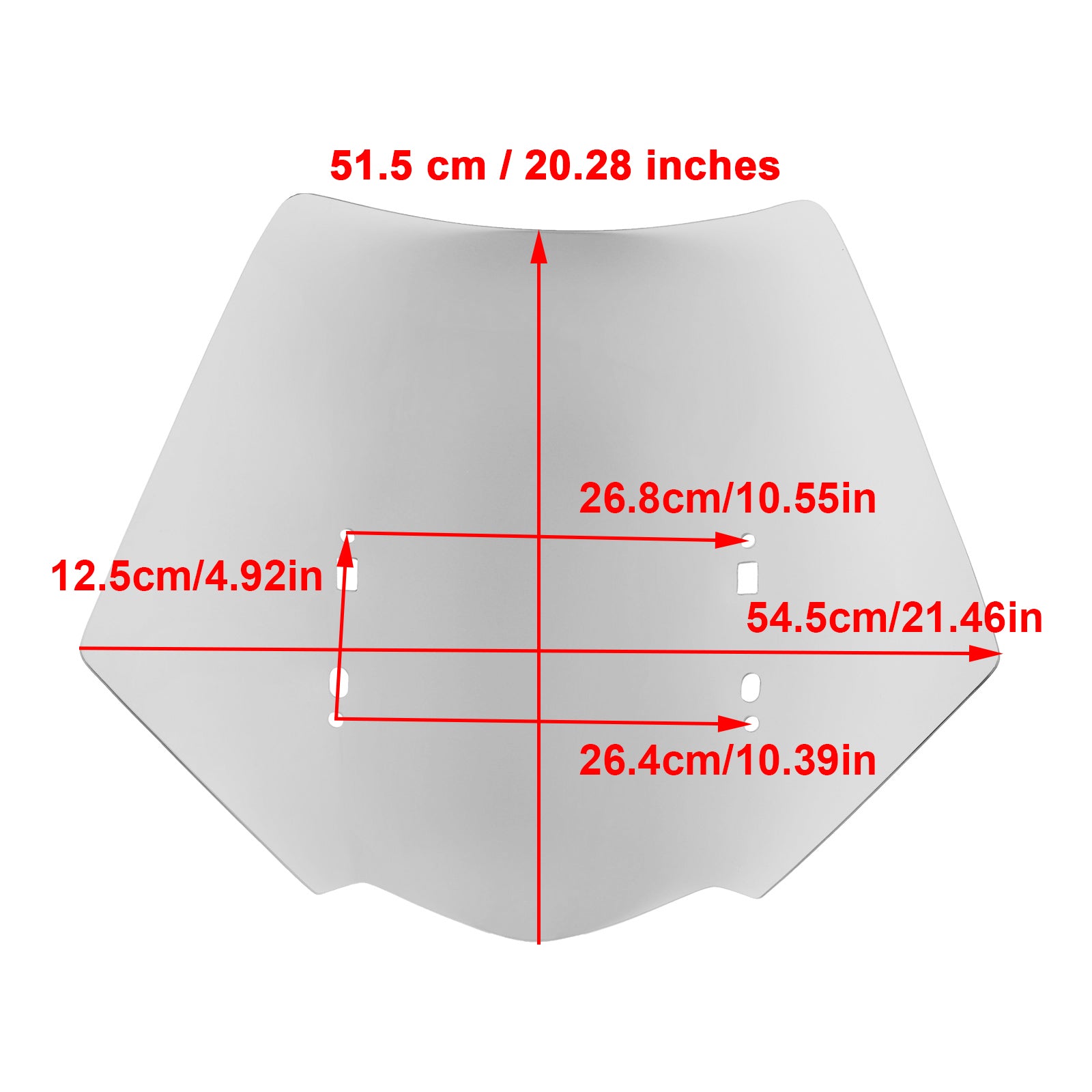 18-23 Honda Gold Wing GL1800 ABS čelní sklo