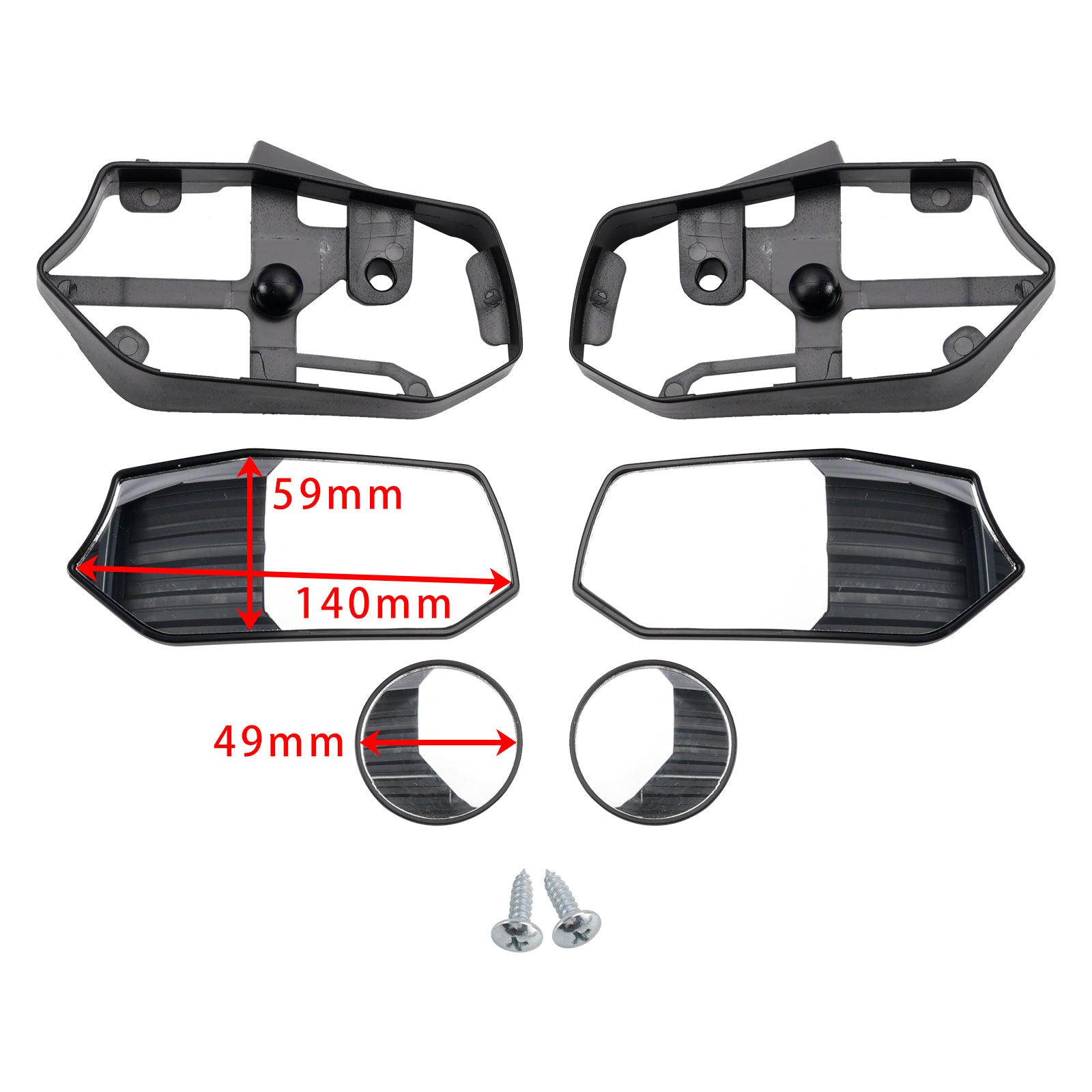 2023-2024 YAMAHA CZD300 XMAX XMAX FAIRING MARROR MOST INTEGRATED SPELSER