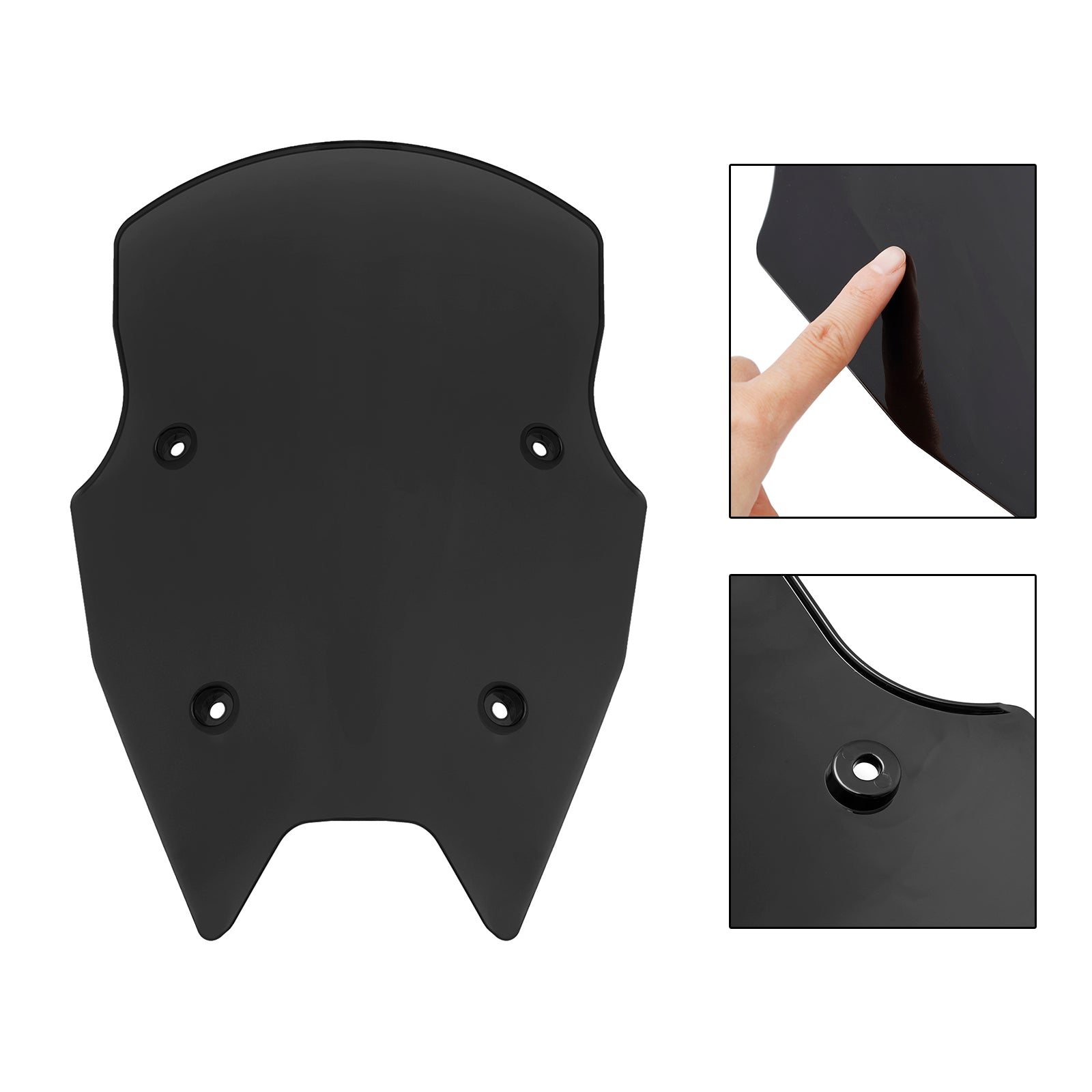 BMW R1200R 2015-2018 R1250RS 2019-2024 vindrutan vindruta