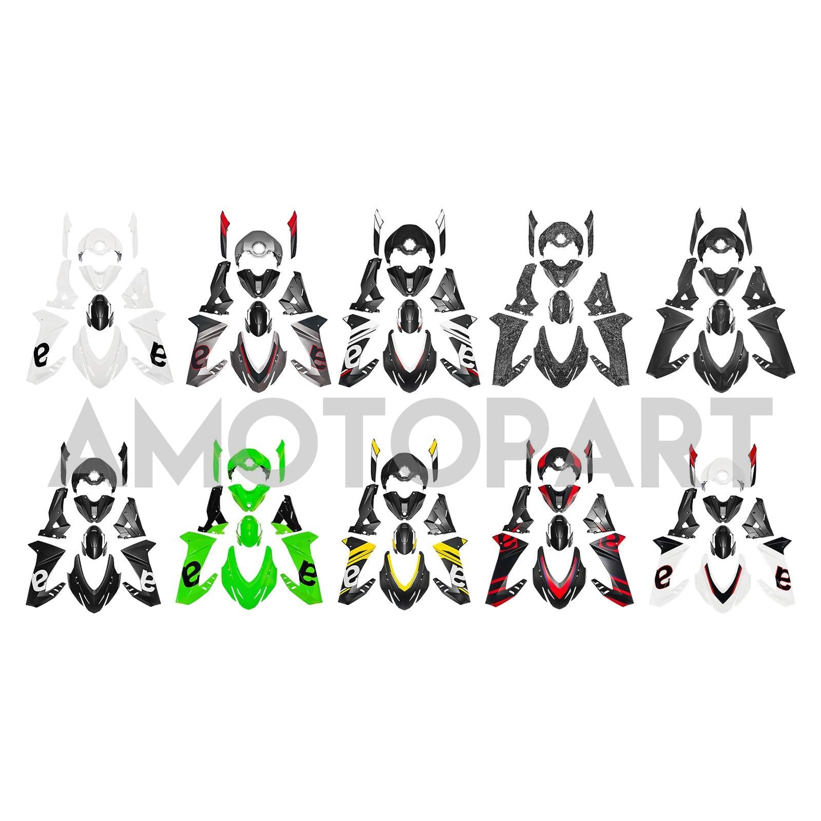 Amotopart 2024-2025 Aprilia RS457 Collection Fairing Kit