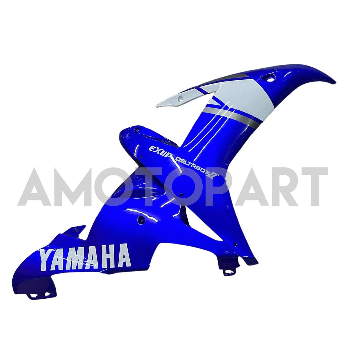 Amotopart 2002-2003 Yamaha YZF 1000 R1 Blue White Fairing Kit