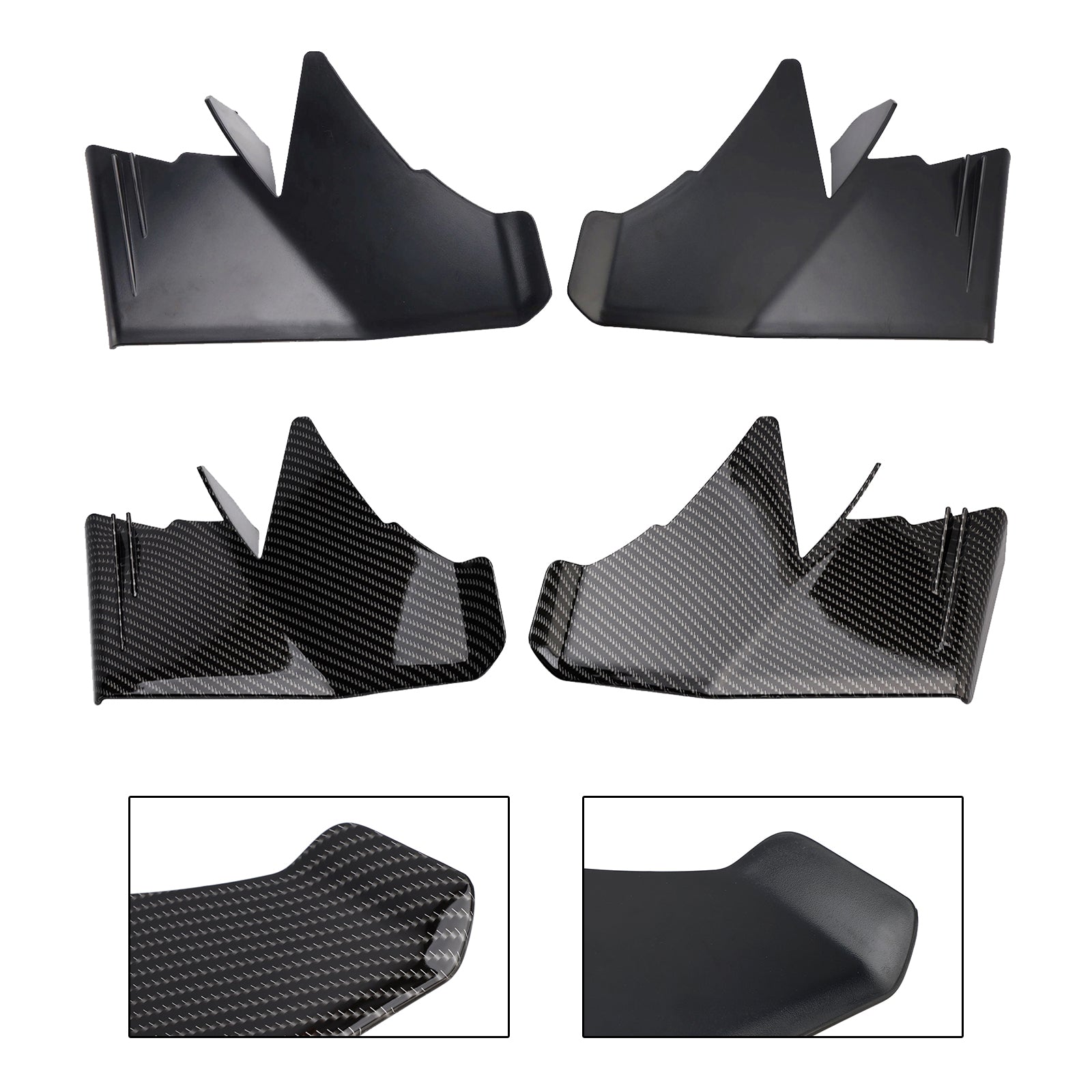Aprilia RS457 2024 Air Deflector Spoiler Winglets Fairing