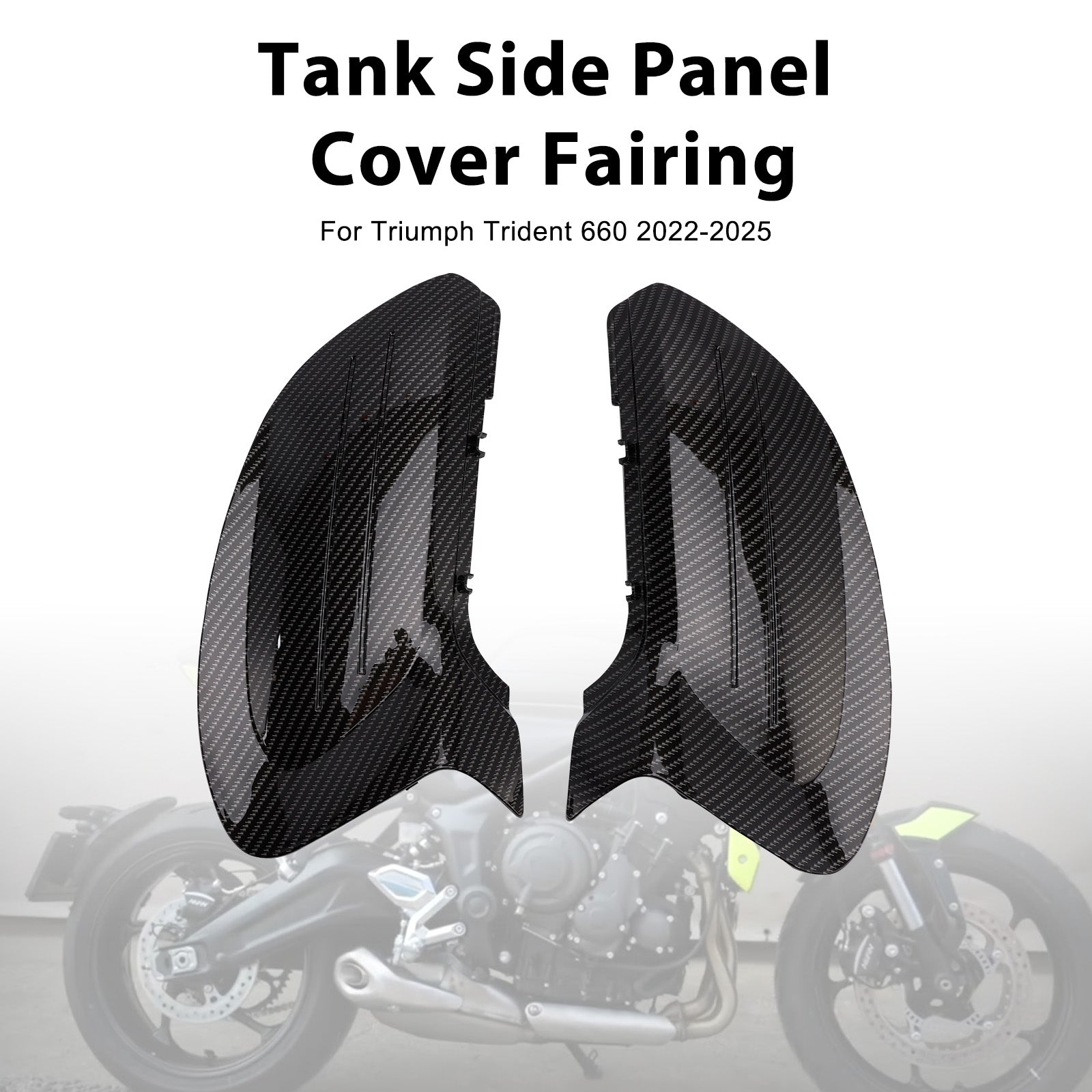 2022-2025 Trident 660 Tank Side Cover Panel Fairing