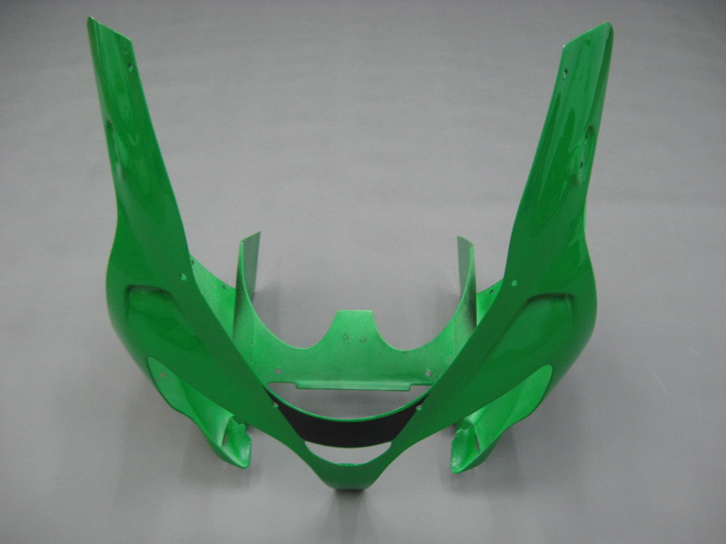Amotopart 2000-2001 Kawasaki ZX9R Green Black Fairing Kit