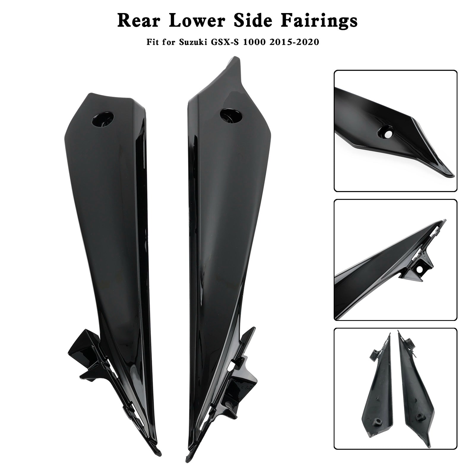 Rear Lower Side Fairings For Suzuki GSX-S 1000 2015-2020