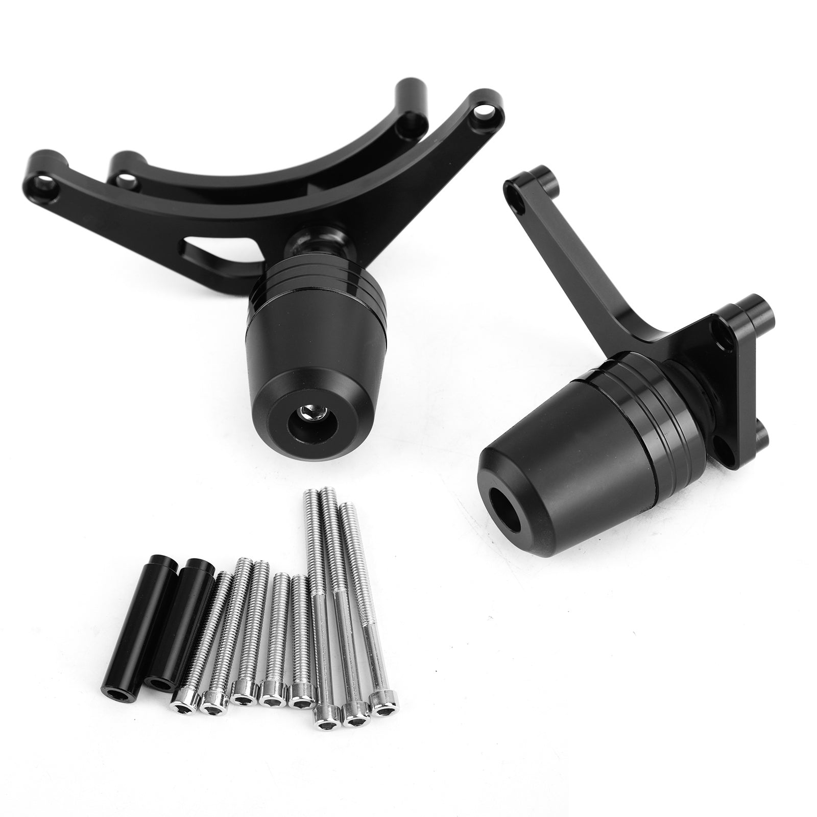 2017-2019 Ducati Supersport 939 CNC Black Frame Slider Anti Crash Pad