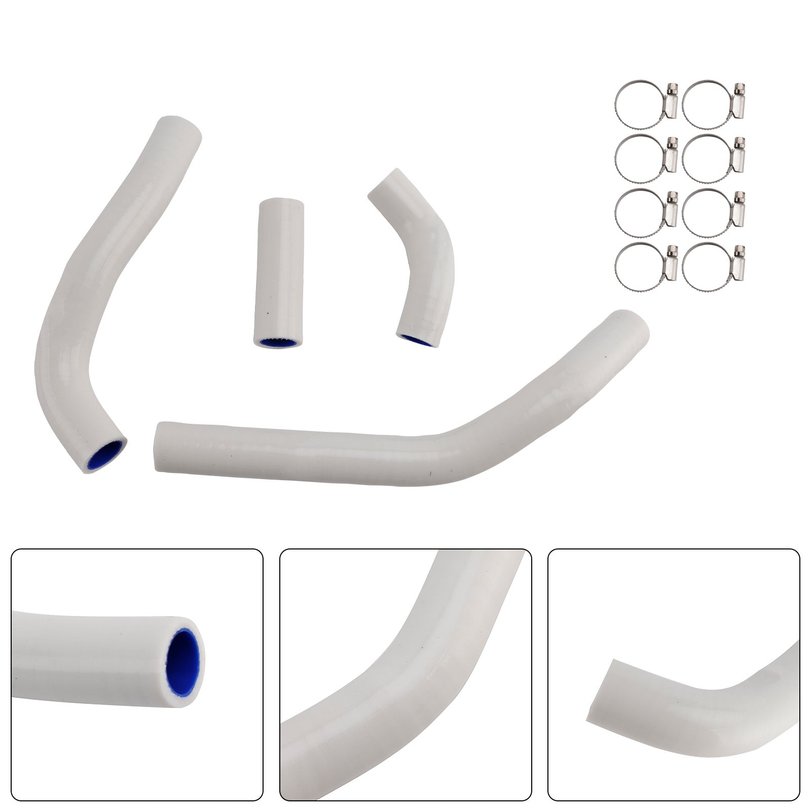Honda CRF450R RX RWE 21-25 Silicone Radiator coolant Hose kit