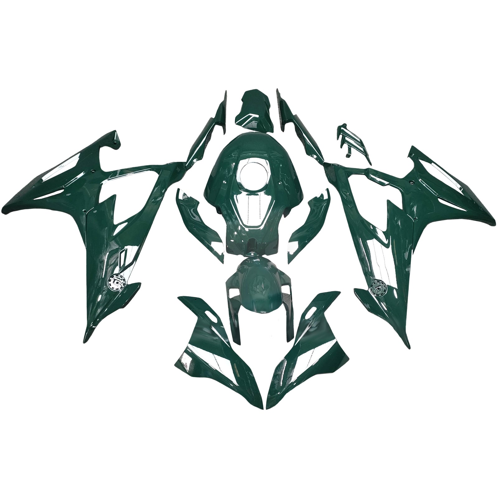 Amotopart 2019-2022 BMW S1000RR Blossy Green Fairing Kit