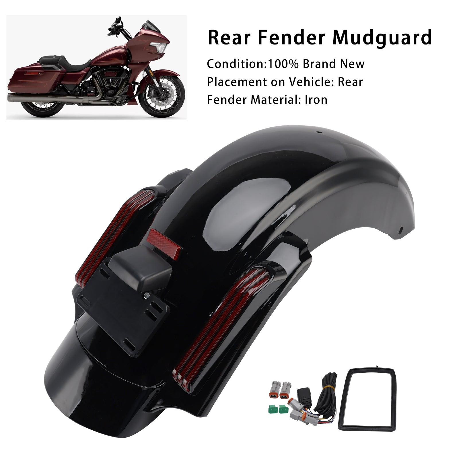 2023-2025 Touring Road Glide Street Glide CVO Rear Fender System