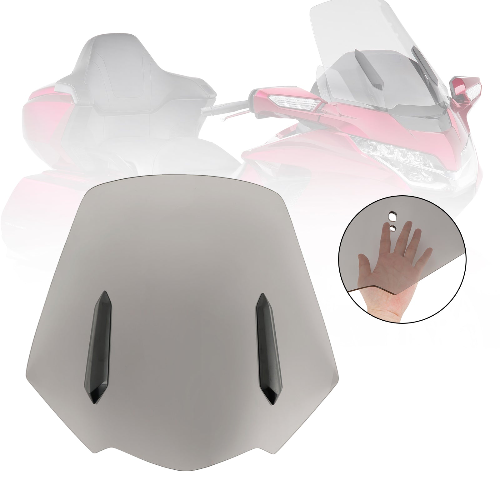 18-23 Honda Gold Wing GL1800 ABS čelní sklo