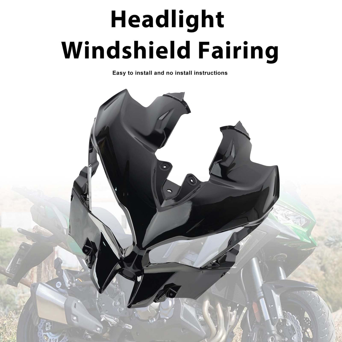 2019-2024 Kawasaki Versys 1000 Headlight Windshield Cover Fairing