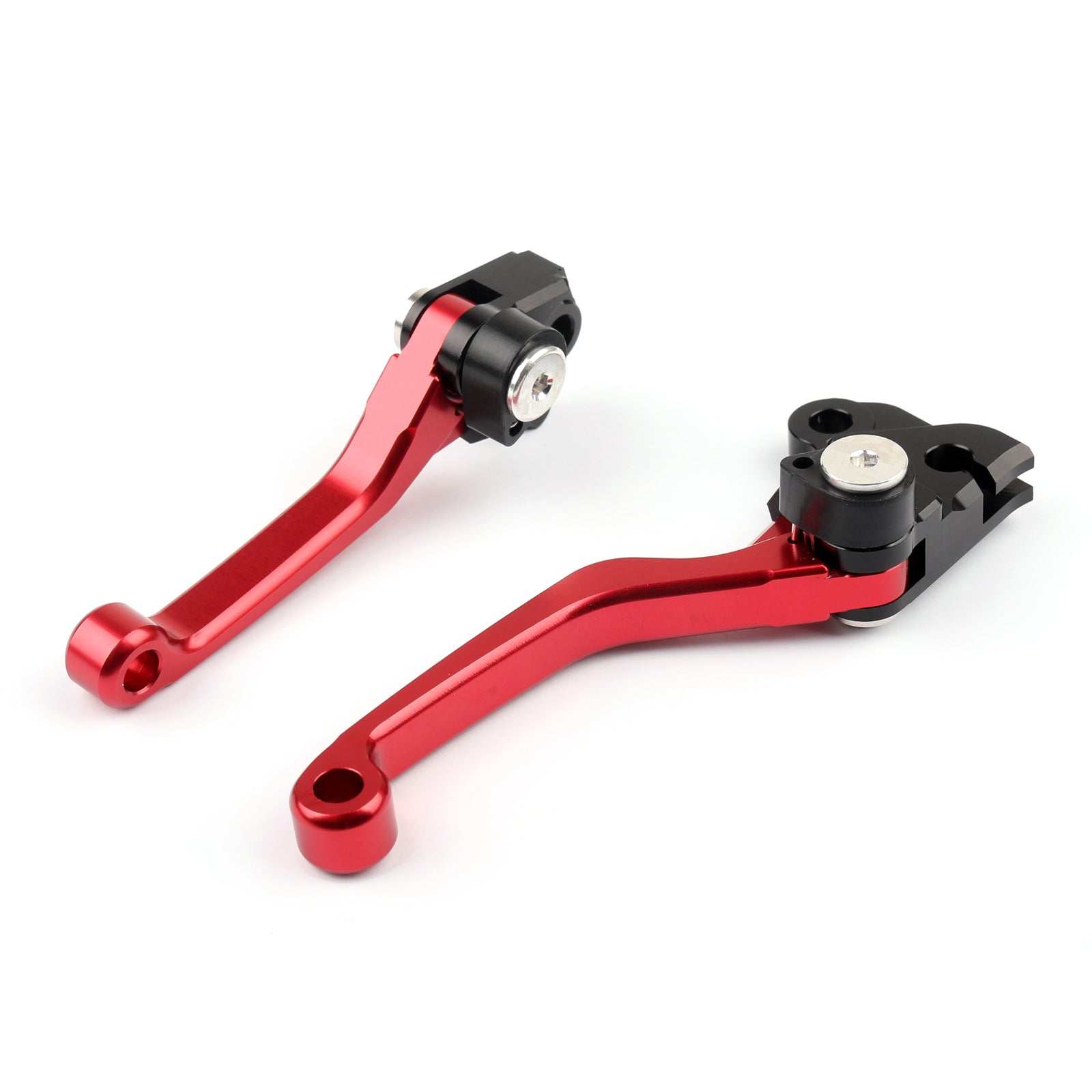 2003-2009 Honda CRF230F Off Road Pivot Aluminum Brake Clutch Levers Red