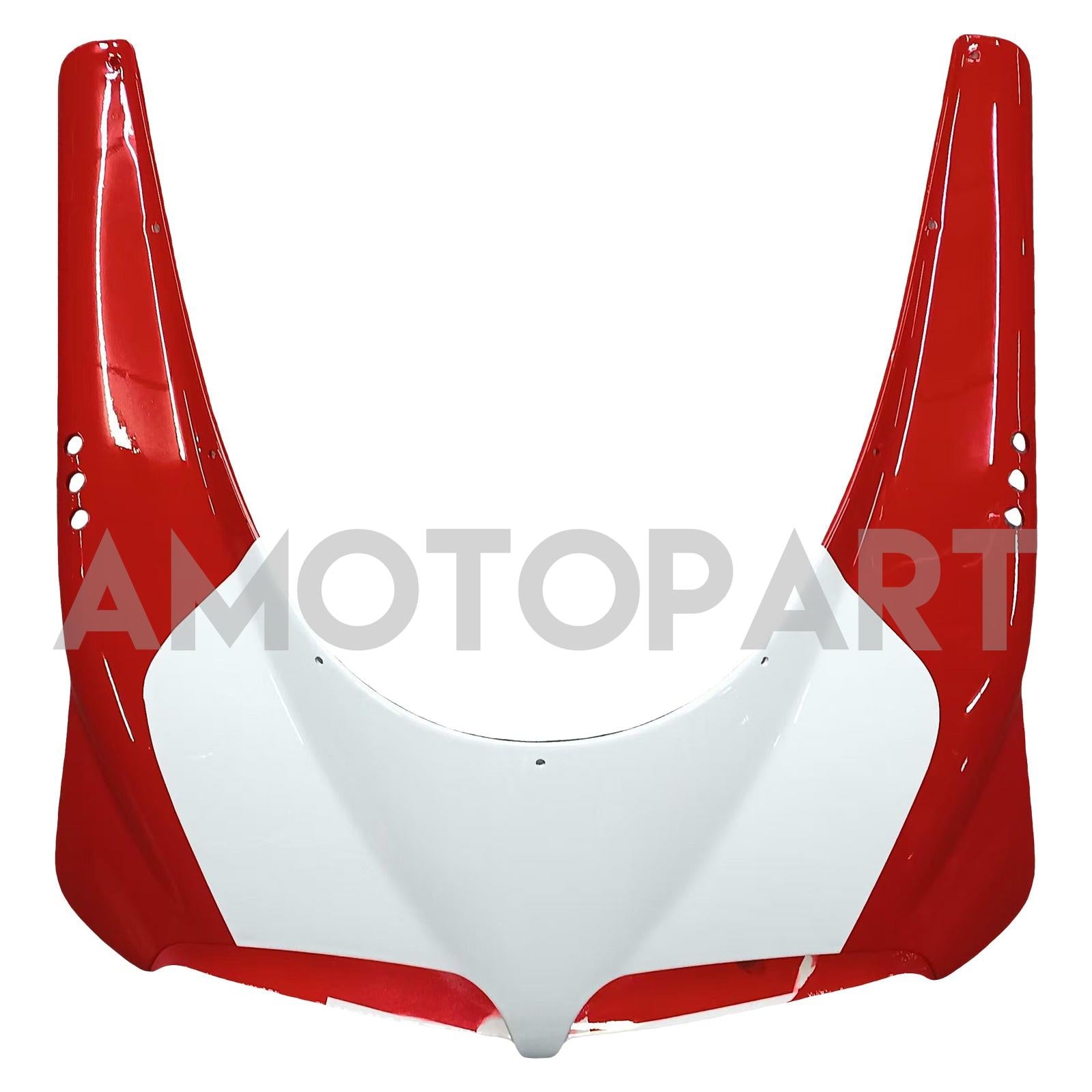Amotopart 1996-2002 Ducati 748/916/996/998 Glossy Red White Fairing Kit