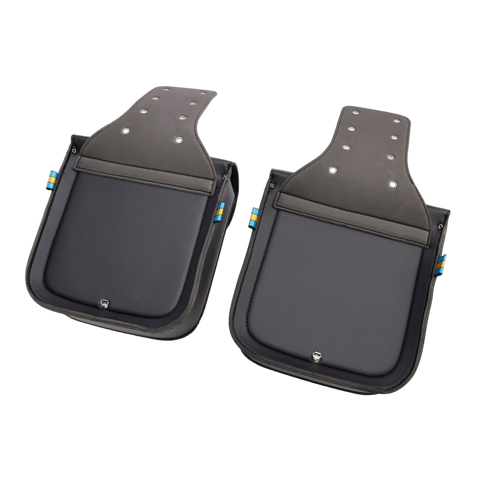 Roller Motorrad Seitenhecktasche Satteltasche Farblich passendes Gepäck Schwarz 18L