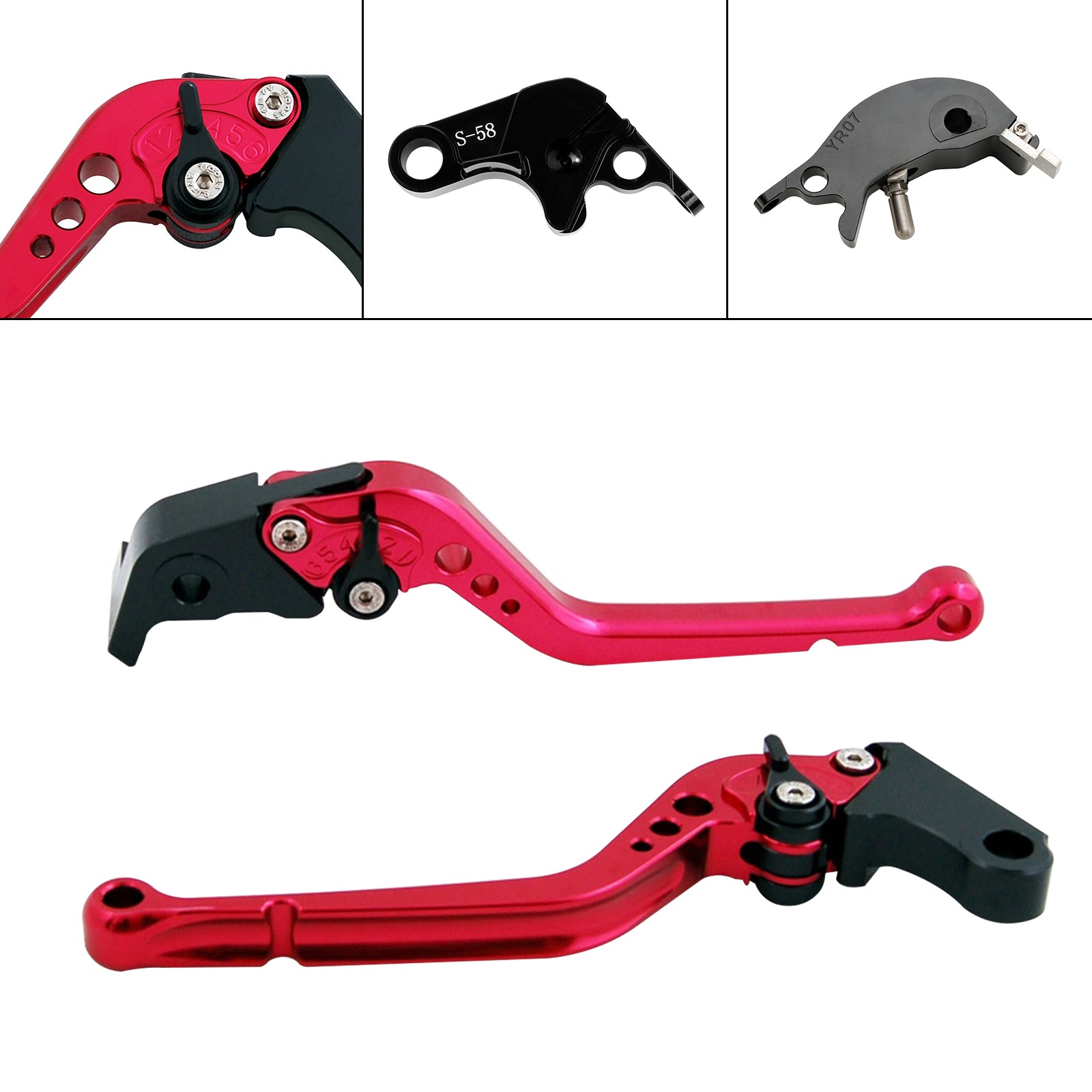 2022-23 Yamaha YZF R7 MT-10/SP FZ-10/SP Long Brax Brake Palancía