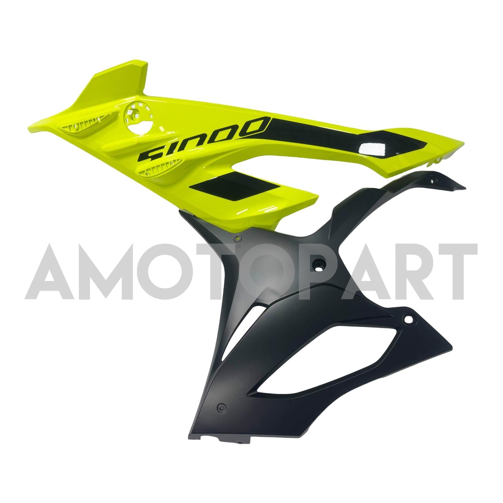 Amotopart 2023-2024 BMW S1000RR Yellow Black Fairing Kit