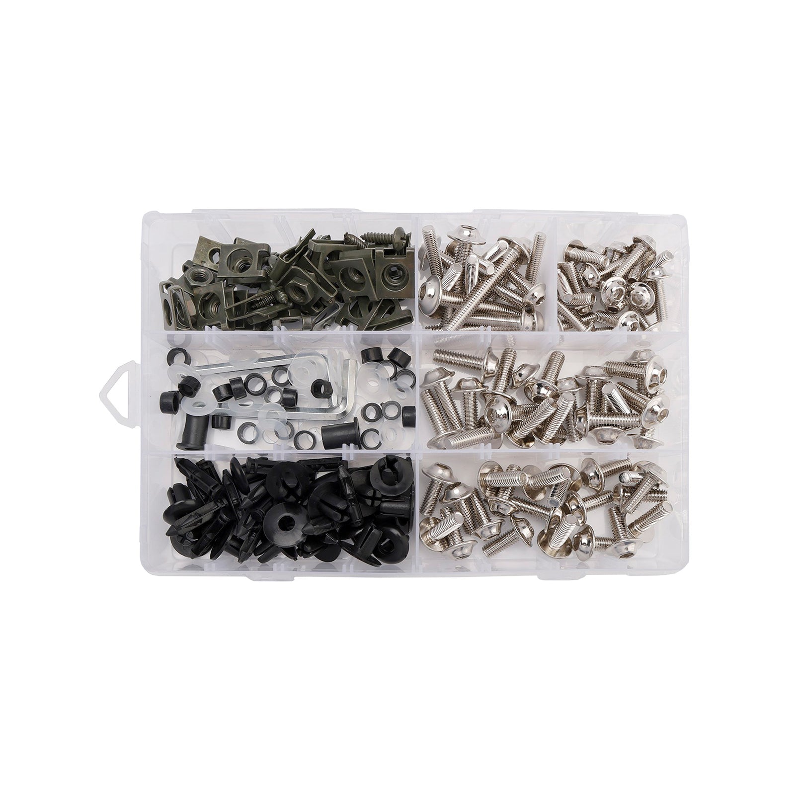 Amotopart 2017-2023 Yamaha YZF-R6 Forged Carbon Fiber White Fairing Kit