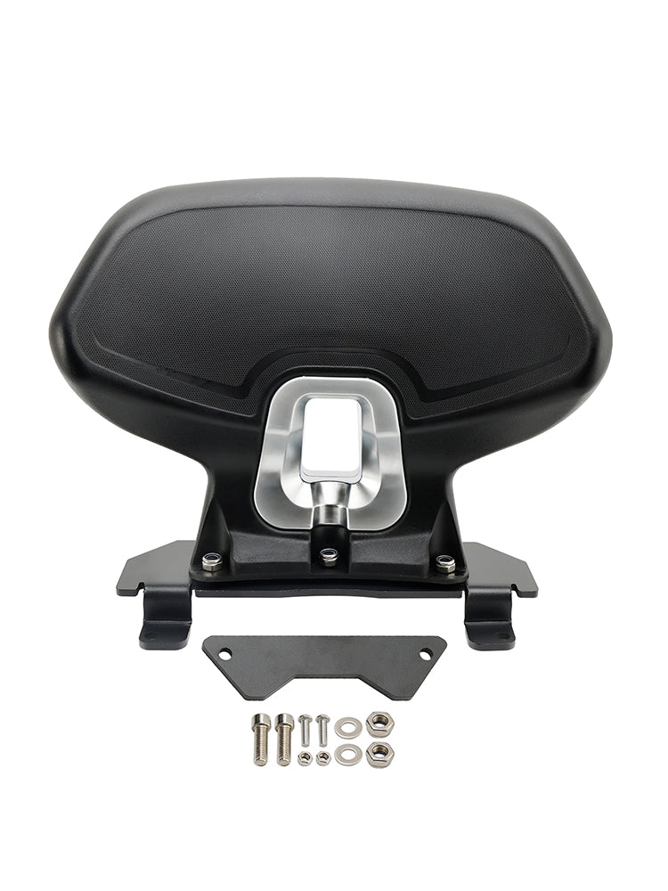 18-23 BMW C400X med originale gelændere Passager Sissy Bar Backlest