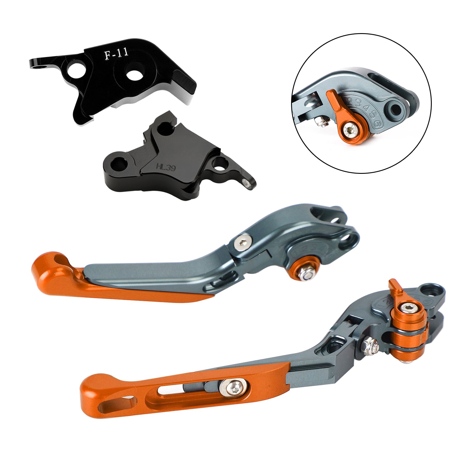 2021-2024 CFMOTO 700CL-X Sport Adjustable Clutch Brake Lever