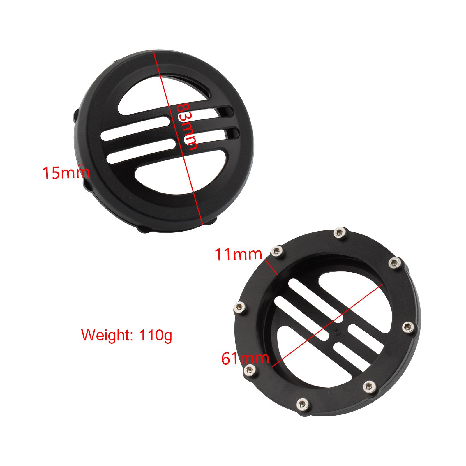 bobber T120 T100 Street twin Horn Cover Universal Decorative Cover Sort