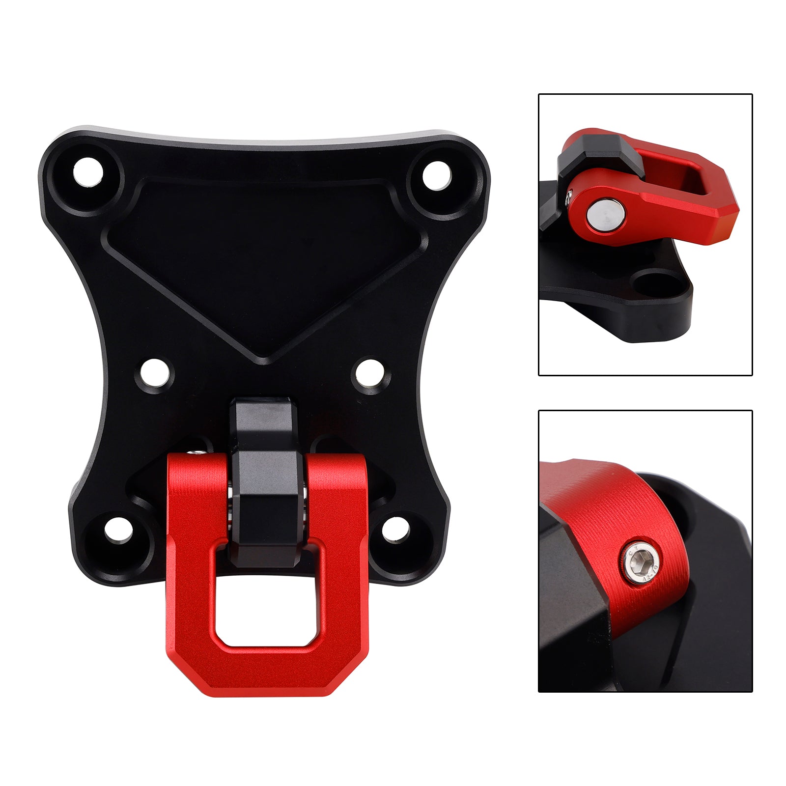 Yamaha Maverick X3 900 X Max Abschlepphaken-Zugplatte hinten mit 3/4" D-Ring