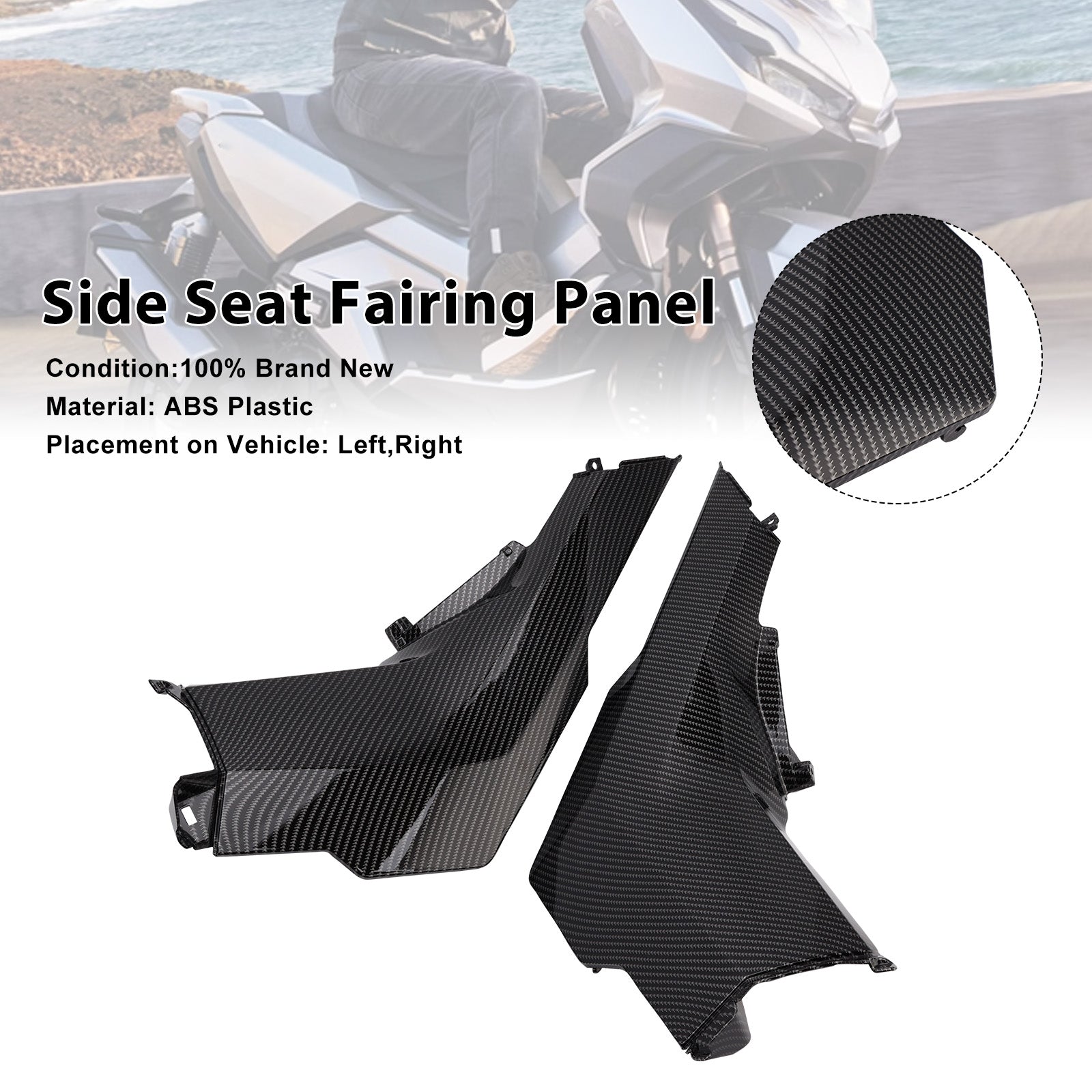 Honda ADV 350 2022-2025 Seat Side Cover Panel Fairing Cowl