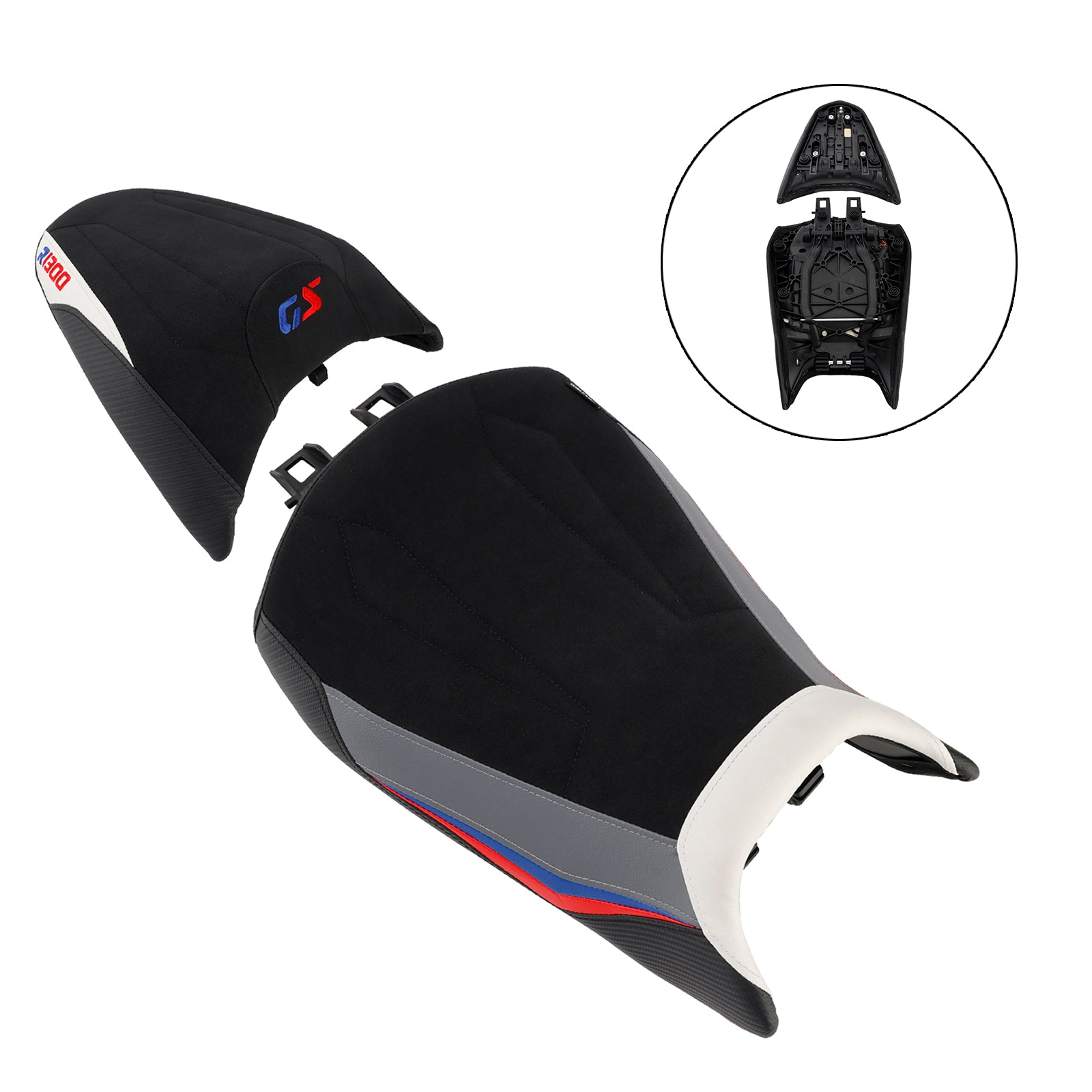 24-25 Bmw R1300Gs R 1300 Gs Lower Front W/ Rear Seat Driver Pillion White