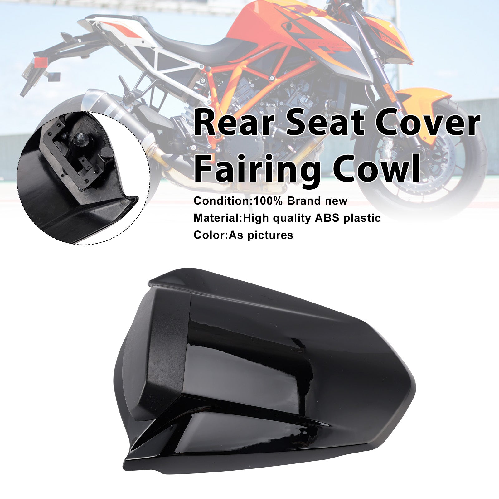 2014-2019 1290 Super Duke R Rear Pillion Seat Cover Fairing Cowl