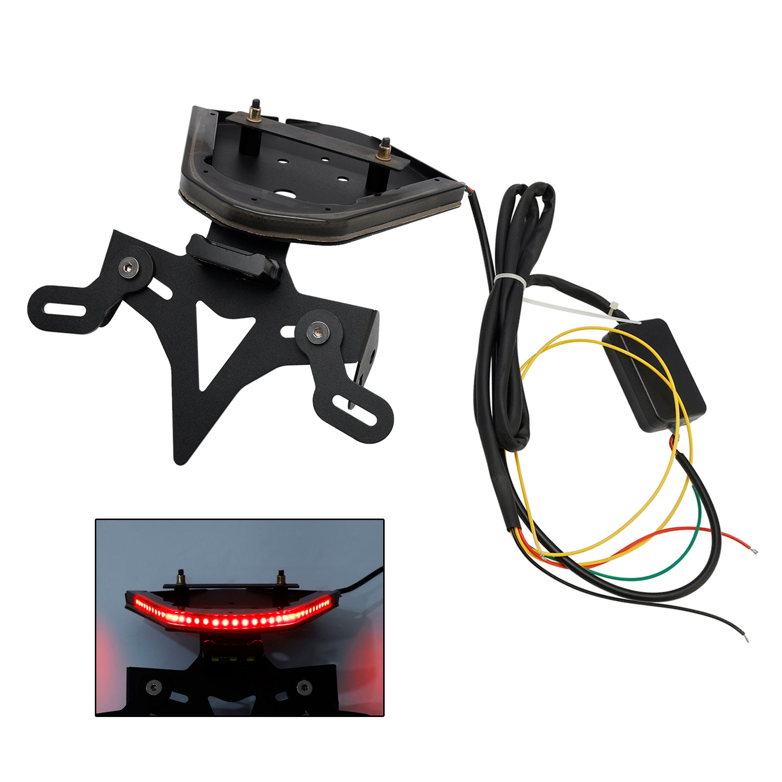 21-24 BMW S1000RR Aluminum Alloy License Plate Holder Bracket