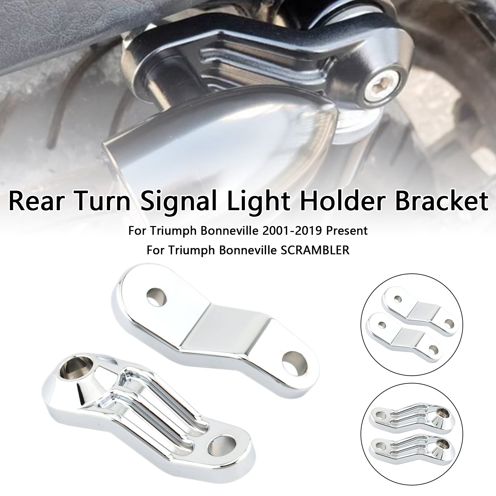 Bonneville SE T100 T120 Rear Turn Signal Light Holder Bracket