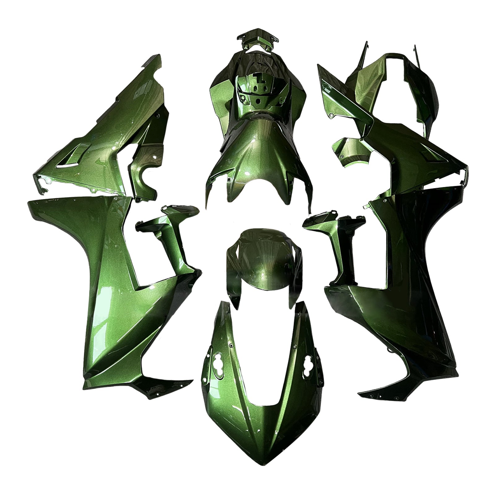 Amotopart 2017-2025 Honda Green CBR1000RR Fairing Kit