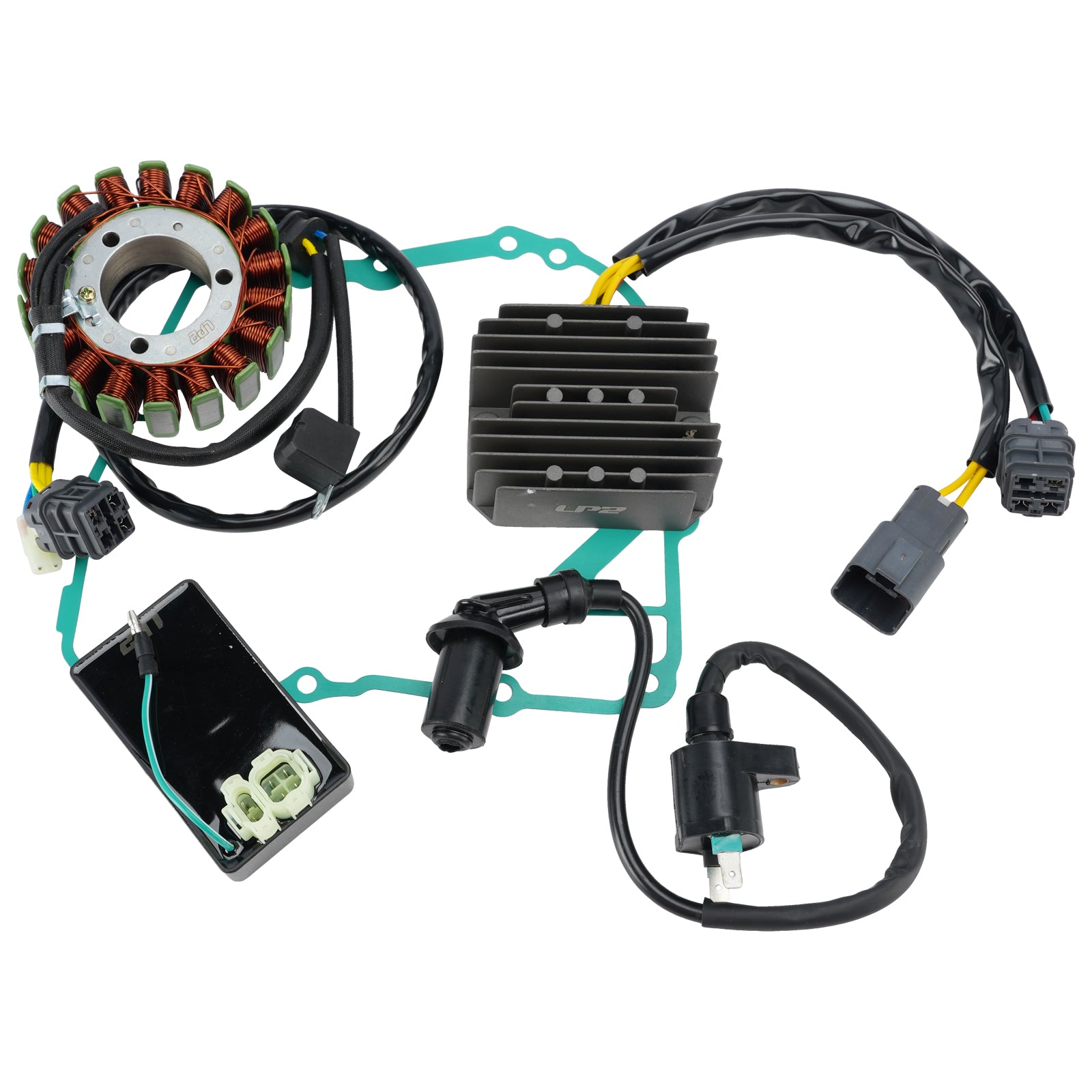 06–26 Cam Am DS250 DS 250 ATV Zündspule Stator CDI Box Regler Dichtung