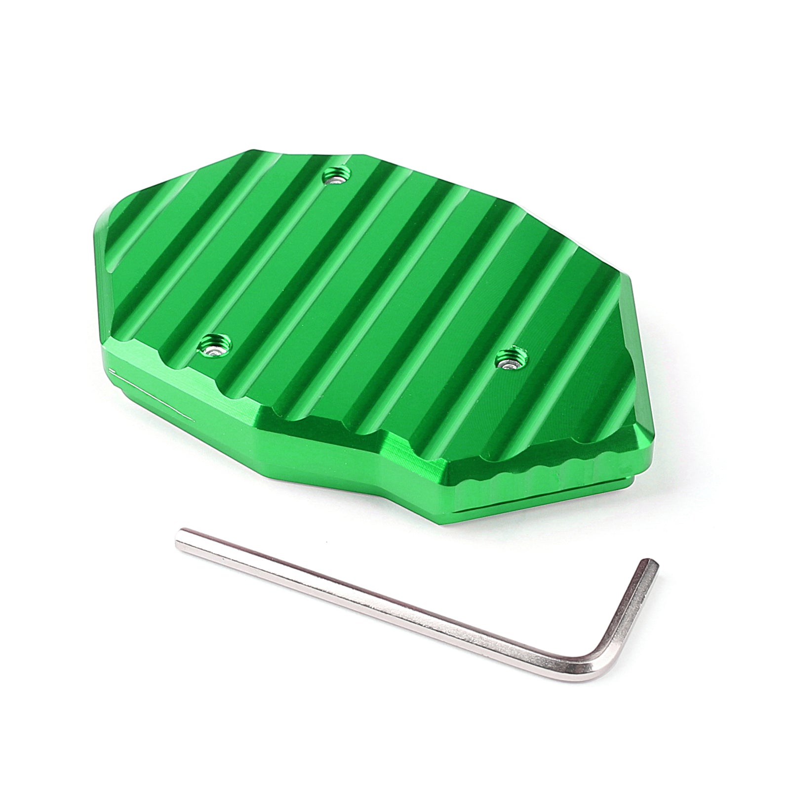 Kawasaki Z1000 Z800 ZX-10R ER6F GN Kickstand Side Plate Stand Extension Pad