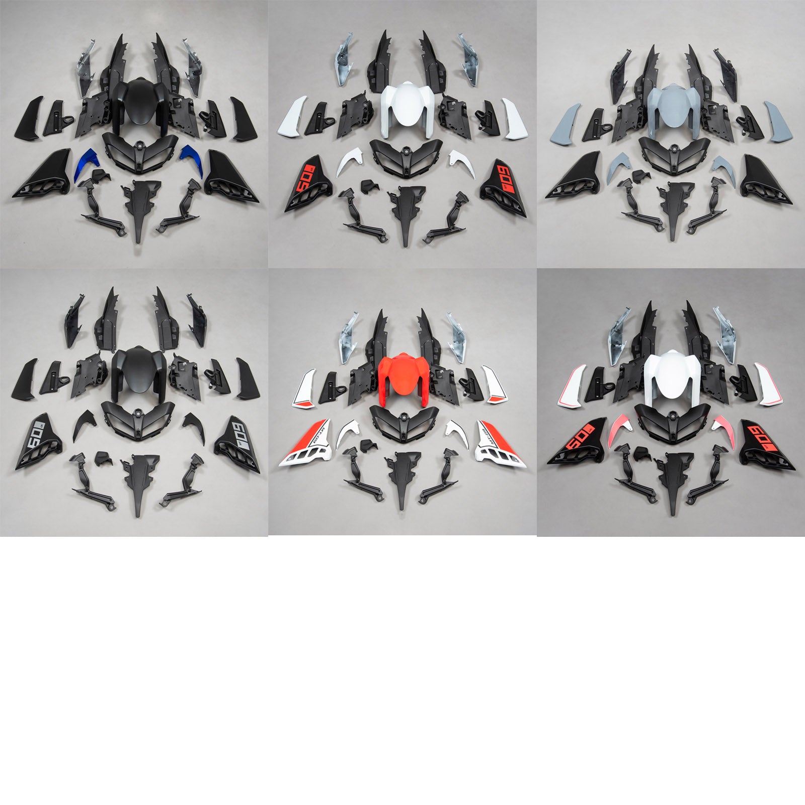 Amotopart 2017-2020 Yamaha MT-09 Fairing Kit