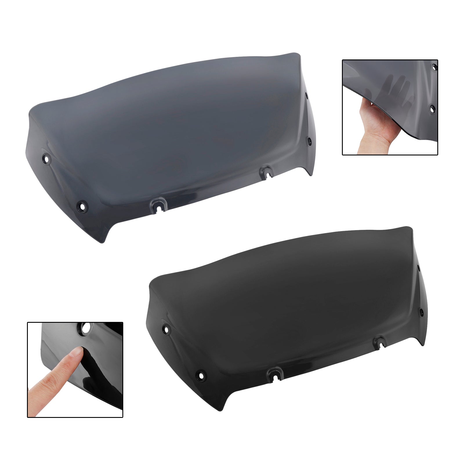 Touring Street Glide CVO 117 121 2023-2024 9" Windshield WindScreen