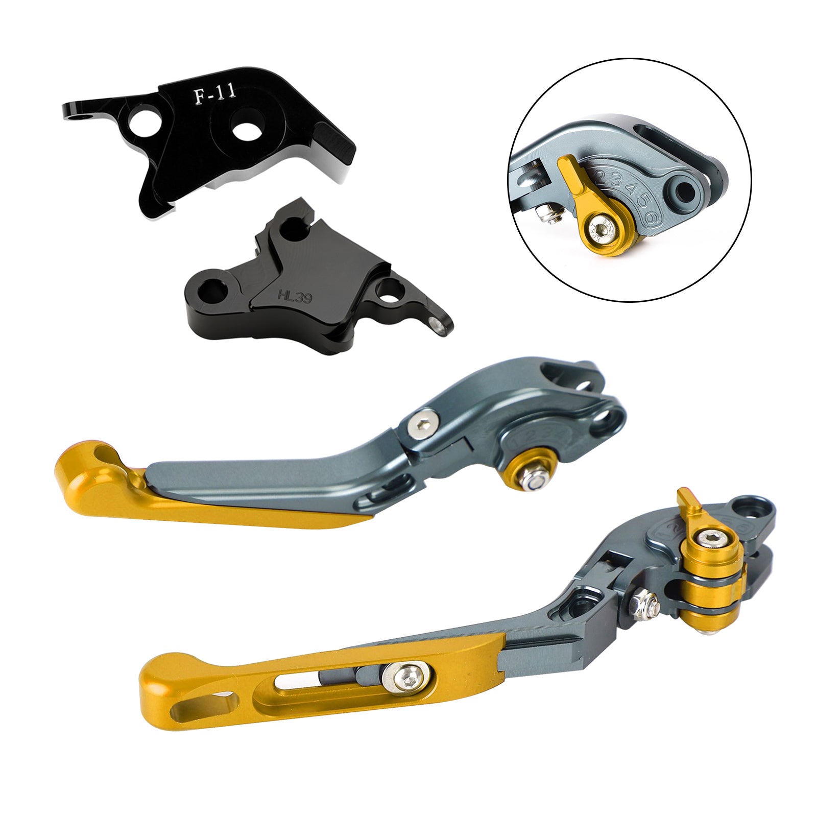 2021-2024 CFMOTO 700CL-X Sport Adjustable Clutch Brake Lever