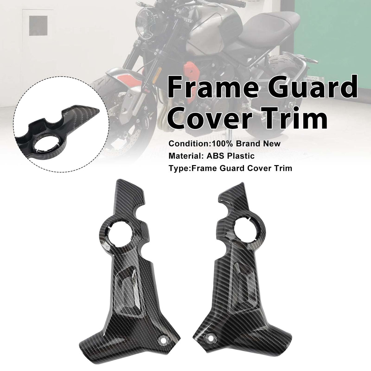22-25 660 25-27 800 Trident Frame Guard Side Protection Cover Fairing