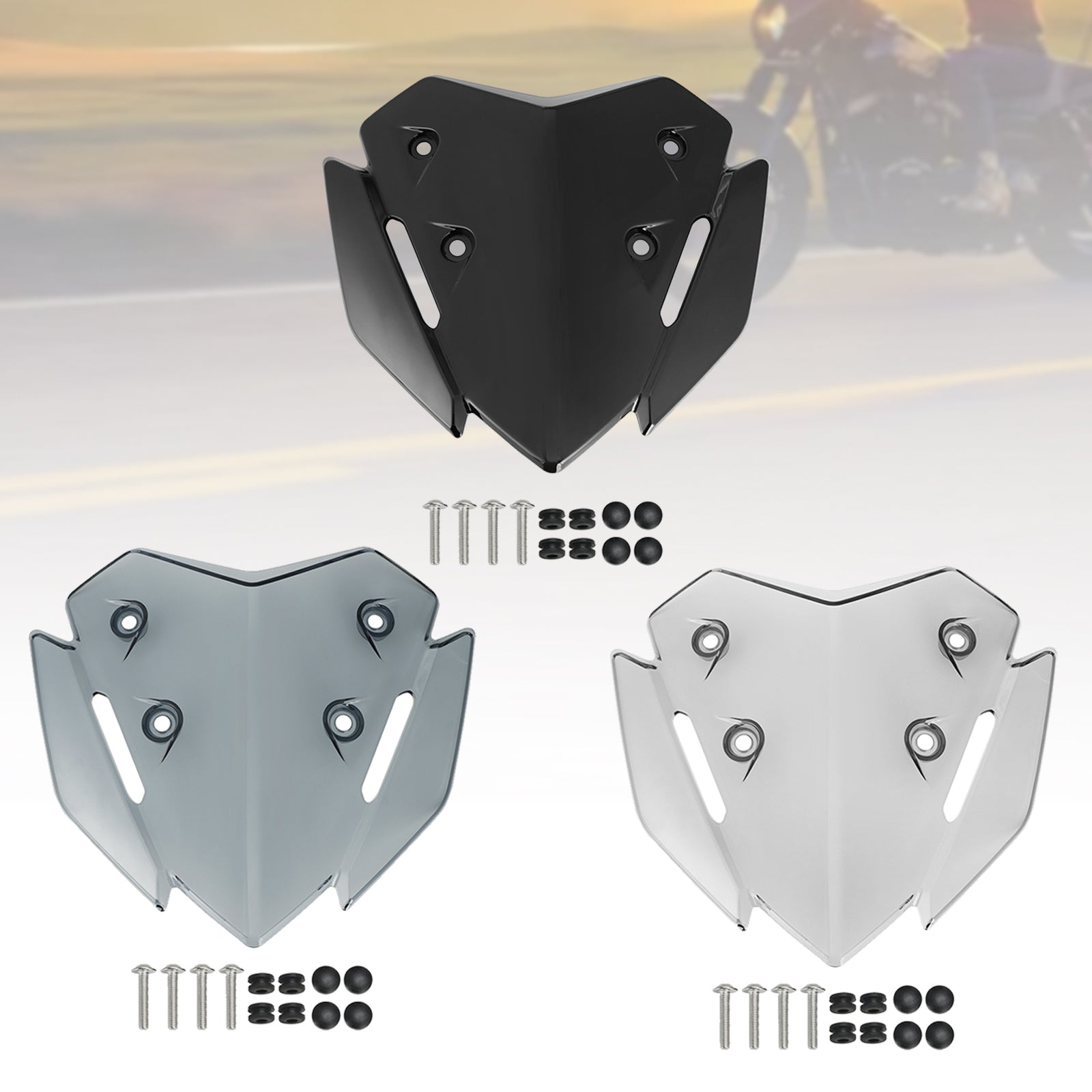 23-24ヤマハX-Max 300 ABSオートバイフロントガラスフロントガラス