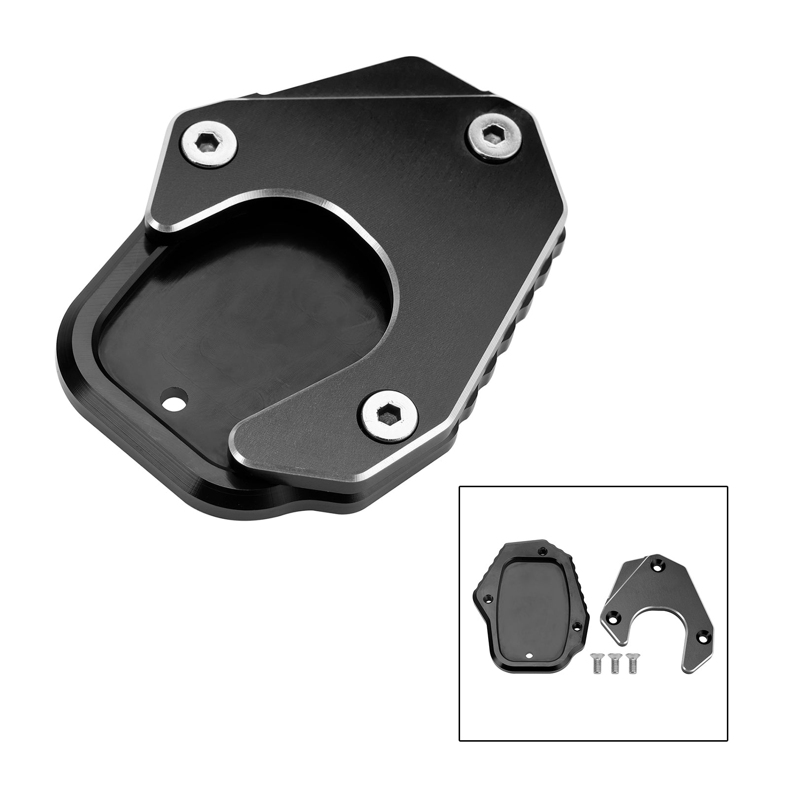 Kickstand Forstørrende platepute Fit for Honda CRF250L 2017-2020