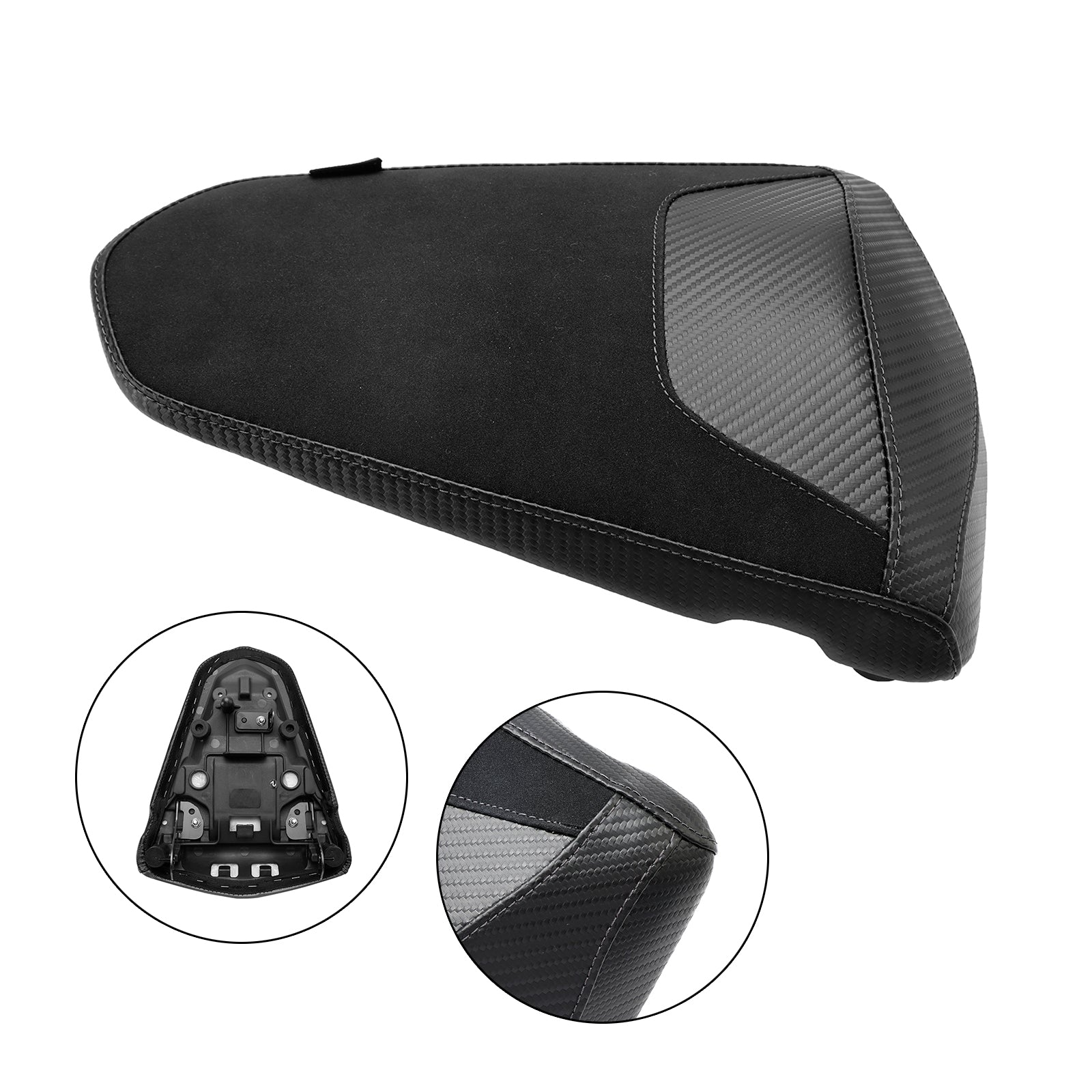 2015-2023 Yamaha Mt-03 Yzf-R3 Blue Rear Seat Passenger Cushion Flat Pu Fit Blue