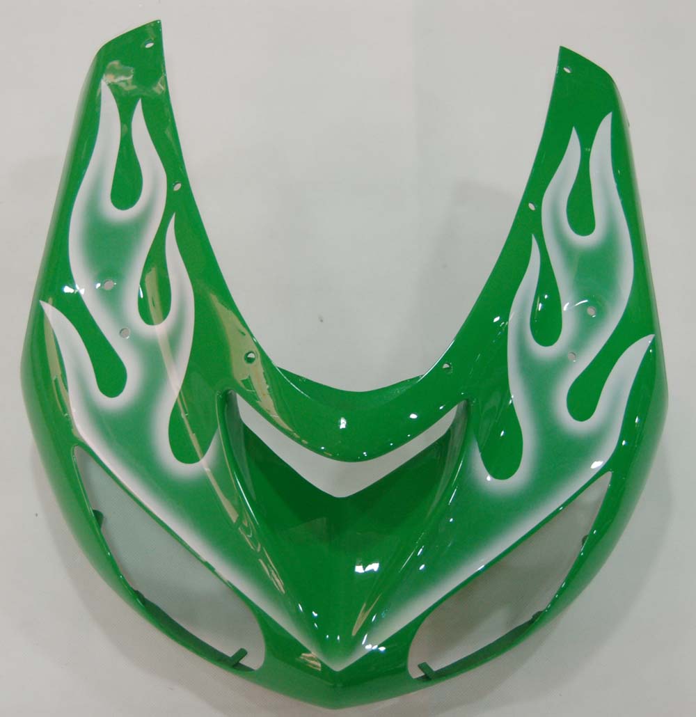 Amotopart 2006-2007 Kawasaki ZX10R Green Fairing Kit